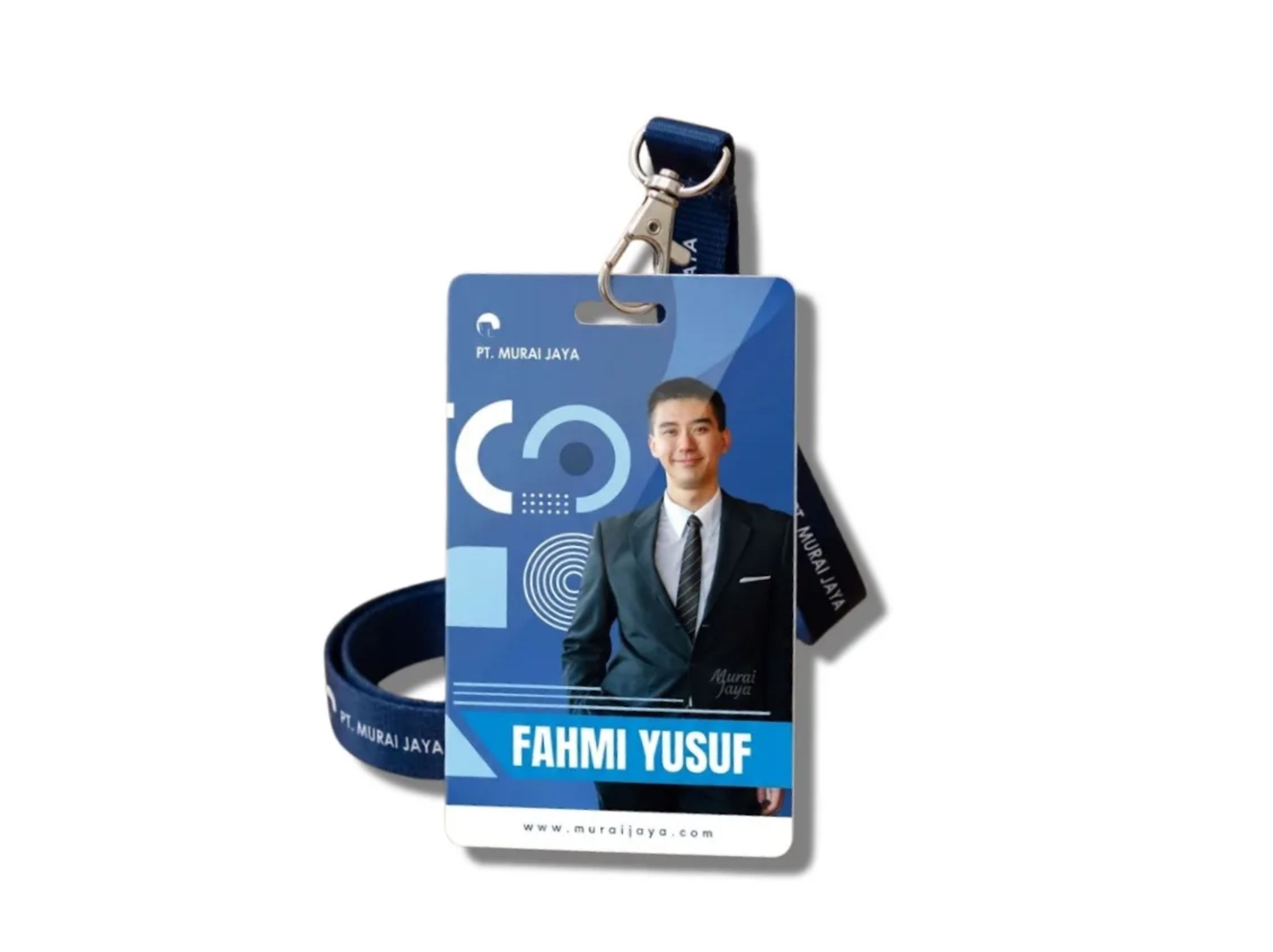 Cetak Tali Lanyard dan ID Card PVC Garut